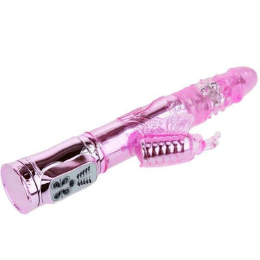 Vibratore Rabbit Butterfly con 5 modalità di rotazione e vibrazione